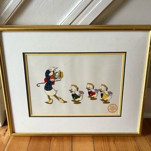Disney Donald Duck Limited Edition Serigraph Cel - Mr. Duck Steps